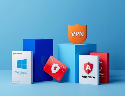 lucid-origin_Modern_ecommerce_hero_banner_with_digital_products_including_Windows_software_bo-0